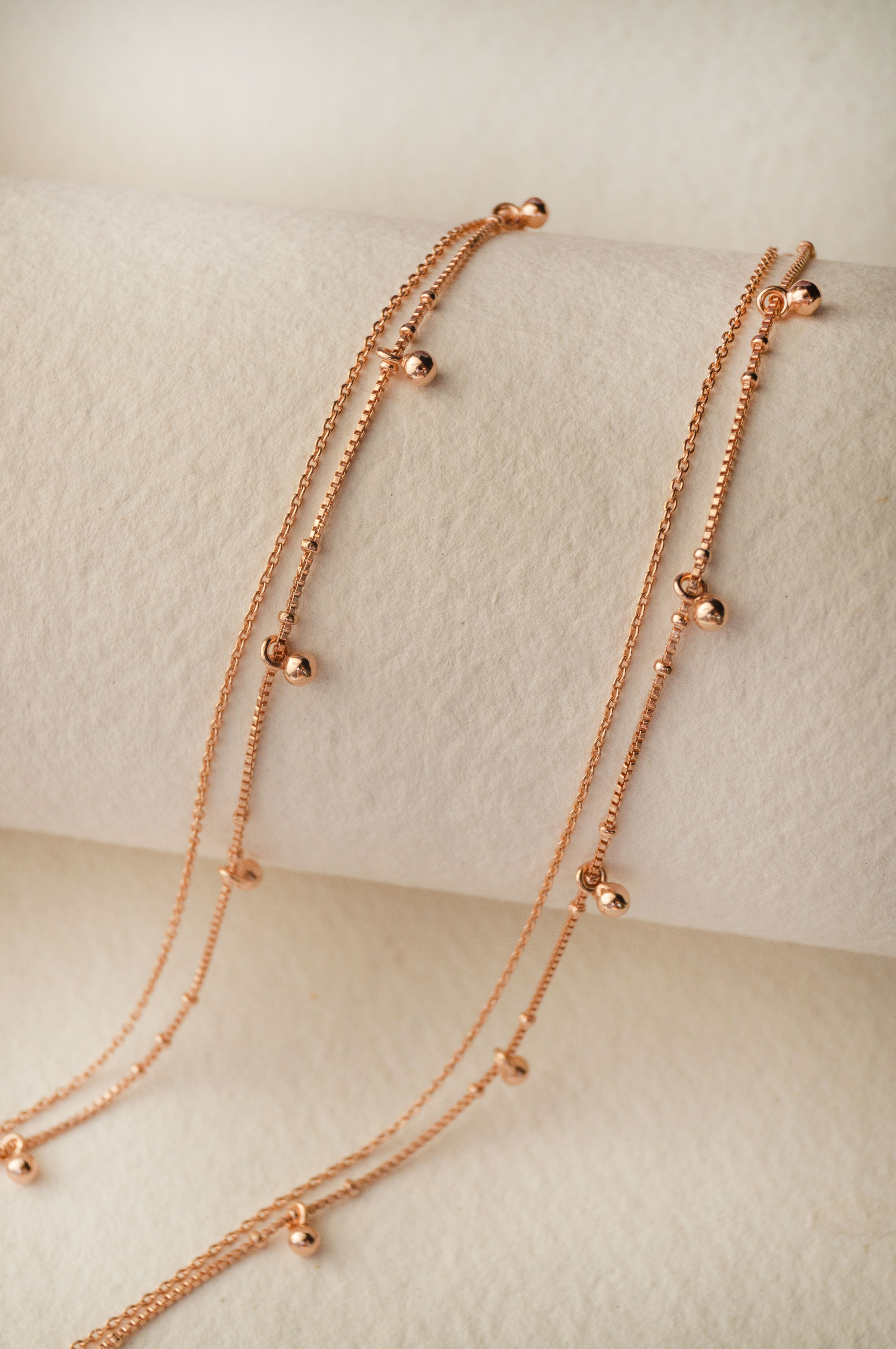 Rose Gold Anklet Nice Anklets Rose Gold Delicate Rose Anklet