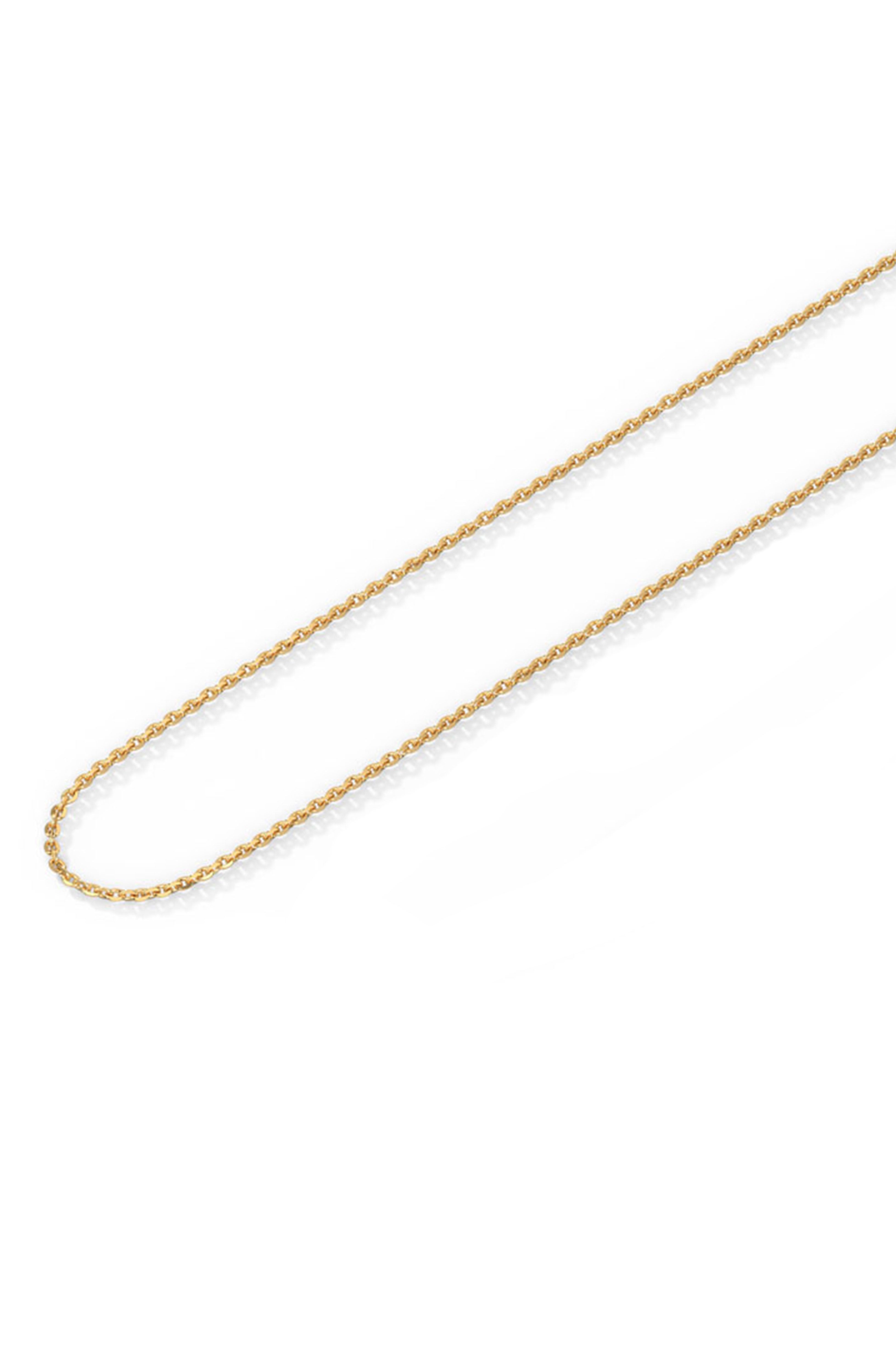 Gold Delicate Links Play Gold Plated Sterling Silver Chain