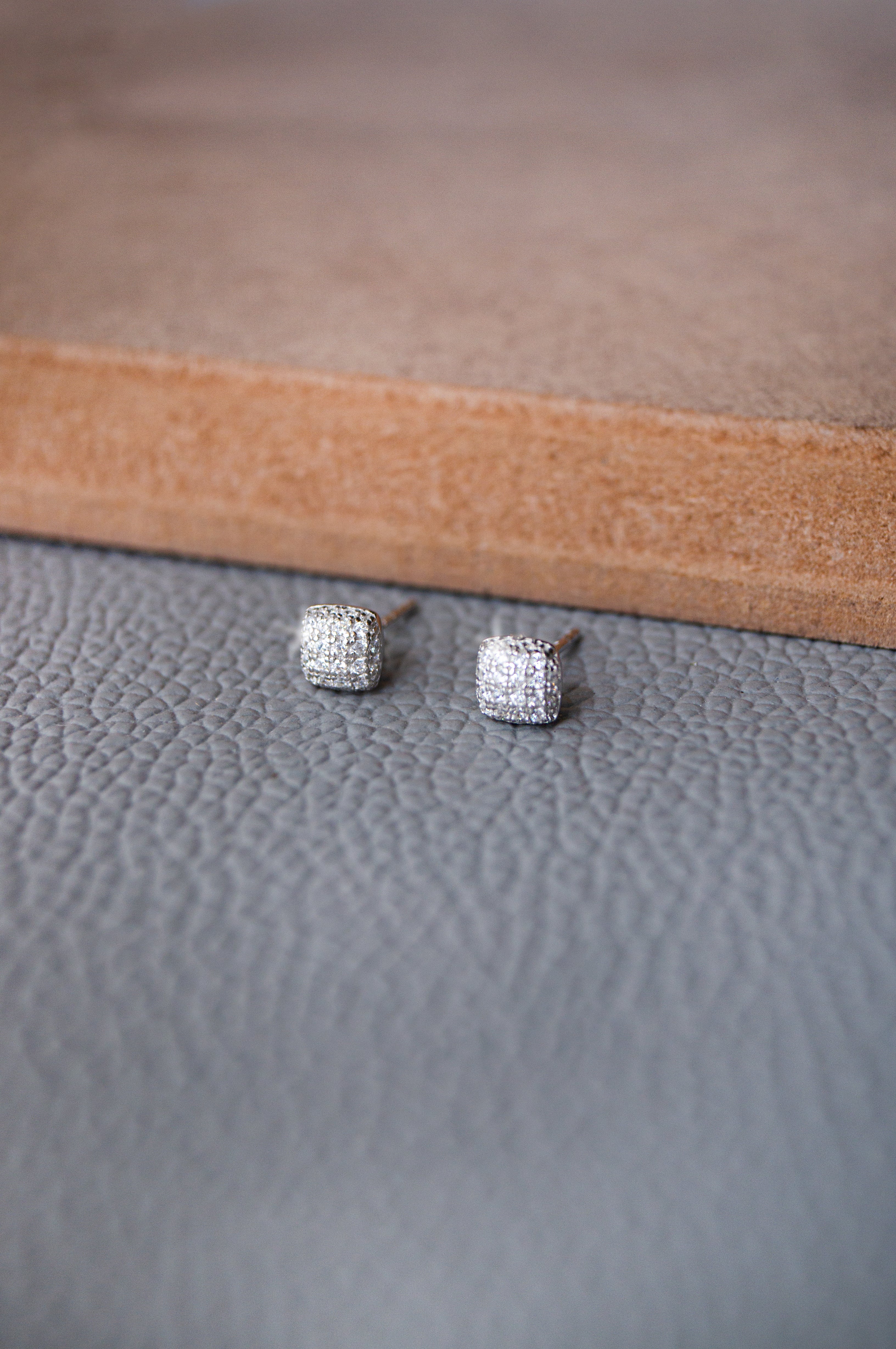 Diamond on sale dust earrings