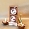 Organic Soy Candles Diyas (Set Of 2)