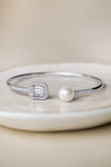 Classy And Chic Sterling Silver Adjustable Bracelet