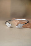 Deco Glam Sterling Silver Adjustable Bracelet