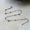 Playful Evil Eye Sterling Silver Chain Bracelet
