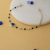 Evil Eye Sterling Silver Chain Kids Nazariya Bracelet