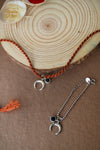 Holistic Charms Sterling Silver Rakhi With Lumba Combo