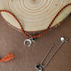 Holistic Charms Sterling Silver Rakhi With Lumba Combo