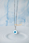 Evergreen Evil Eye Sterling Silver Pendant