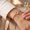 Harmony Pearl Gold Plated Sterling Silver Chain Bracelet