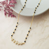Dainty Flower Magic Gold Plated Sterling Silver Mangalsutra Necklace