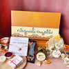 Celebrating Our Bond Silver Rakhi Gift Hamper
