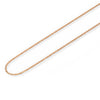 Delicate Links Play Rose Gold Plated Sterling Silver Chain