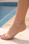 Traditional Bead Sterling Silver Anklet