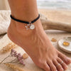 You Are A Star Sterling Silver Thread Anklet