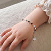 Minimalist Sterling Silver Chain Kids Nazariya Bracelet