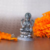 Lakshmi 2D Antique Finish 925 Sterling Silver Idol