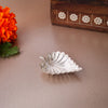 Handcrafted 925 Sterling Silver Mini Leaf Prasad Plate