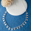 Classic Circle Garland Sterling Silver Necklace