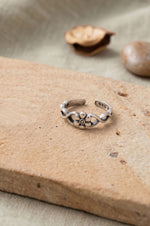 Bloom Sterling Silver Adjustable Toe Ring