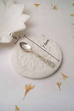 925 Sterling Silver Ornamented Spoon