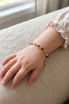 Minimalist Gold Plated Sterling Silver Chain Kids Nazariya Bracelet