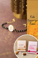 OM Baby Sterling Silver Nazariya Bracelet Kids Rakhi