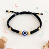 Cute Evil Eye Sterling Silver Kids Nazariya Adjustable Bracelet
