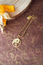 Yin And Yang With Ganesha Gold Plated Sterling Silver Watch Charm Lumba Rakhi