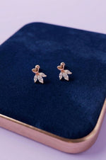 Hearty Bling Sterling Silver Second Stud Earrings
