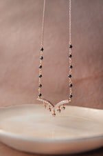 Star Charmer Gold Plated Mangalsutra Chain Necklace