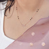 Promise Of Infinity Rose Gold Plated Sterling Silver Mangalsutra Necklace