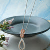 Garden Of Happiness Silver & Rose Gold Plated Sterling Silver Pendant