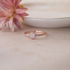 Elder Flower Rose Gold Plated Sterling Silver Ring