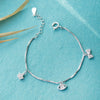 Crown Evil Eye And Bow Sterling Silver Chain Bracelet