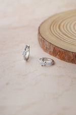 Star On A Rail Sterling Silver Chain Bracelet