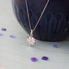 Snow Flake Sterling Silver Pendant