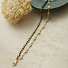 Layer It Up Gold Plated Sterling Silver Mangalsutra Bracelet