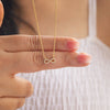 Pretty Tiny Infinity Gold Plated Sterling Silver Chain Necklace