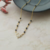 Mini Flower Garland Gold Plated Sterling Silver Mangalsutra Necklace