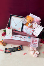 Heart Pendant - 7 Day Valentine's Week Celebration Gift Hamper