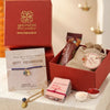 Evil Eye Gold Plated Sterling Silver Rakhi Lumba Combo Gift Hamper