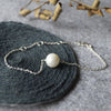 Carry Me Everywhere Pearl Blush Sterling Silver Chain Bracelet