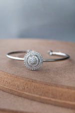 Shine With Me Sterling Silver Adjustable Bracelet