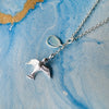 Fly Free Birdie Sterling Silver Statement Pendant Necklace