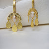 Dance Away Gold Plated Sterling Silver Pearl Droplet Earrings