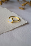 Divine Moon Stone Classic Ring - Mannash