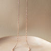 Vivid Station Balls Rose Gold Plated Sterling Silver Chain