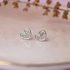 Simply Love Mini Sterling Silver Stud Earrings