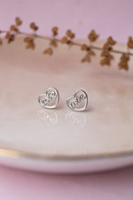 Simply Love Mini Sterling Silver Stud Earrings