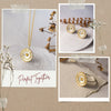 Shimmering Gold Granulation Sterling Silver Jewellery Set
