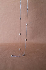 Dazzling Beads Sterling Silver Chain